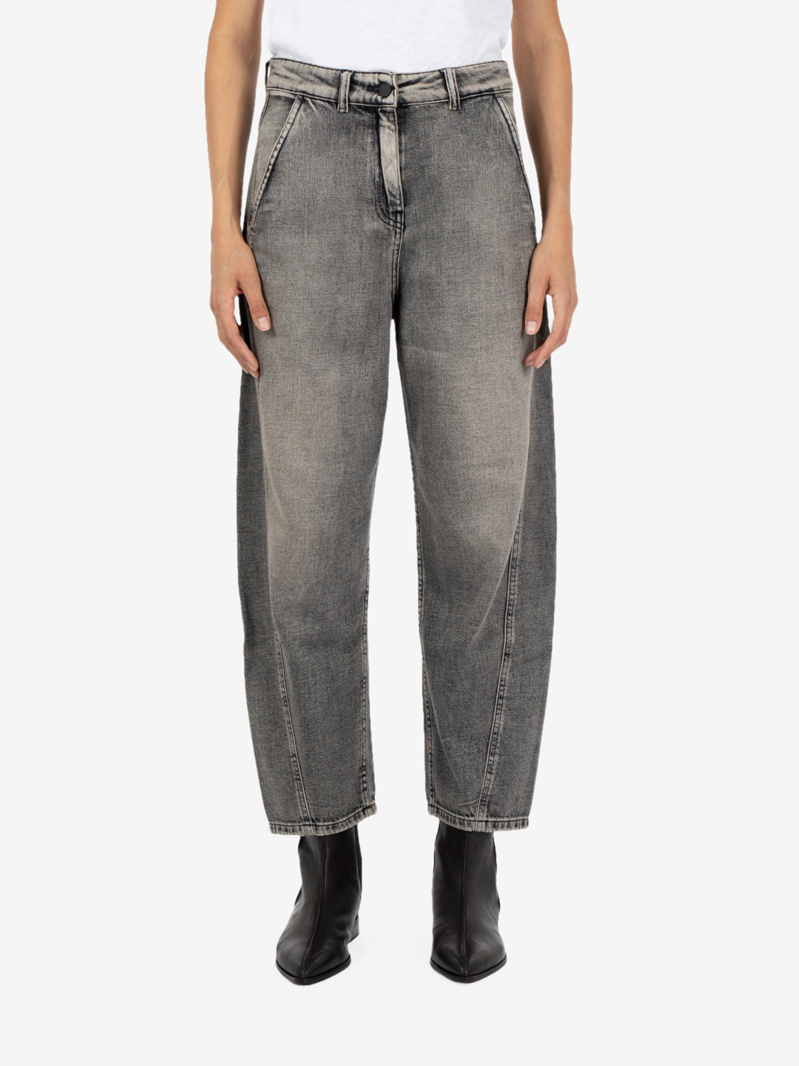 Jeans Logan baloon fit grey