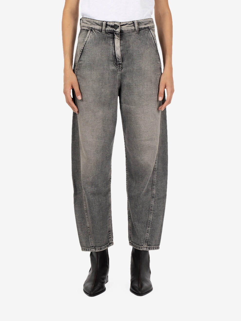 Jeans Logan baloon fit grey