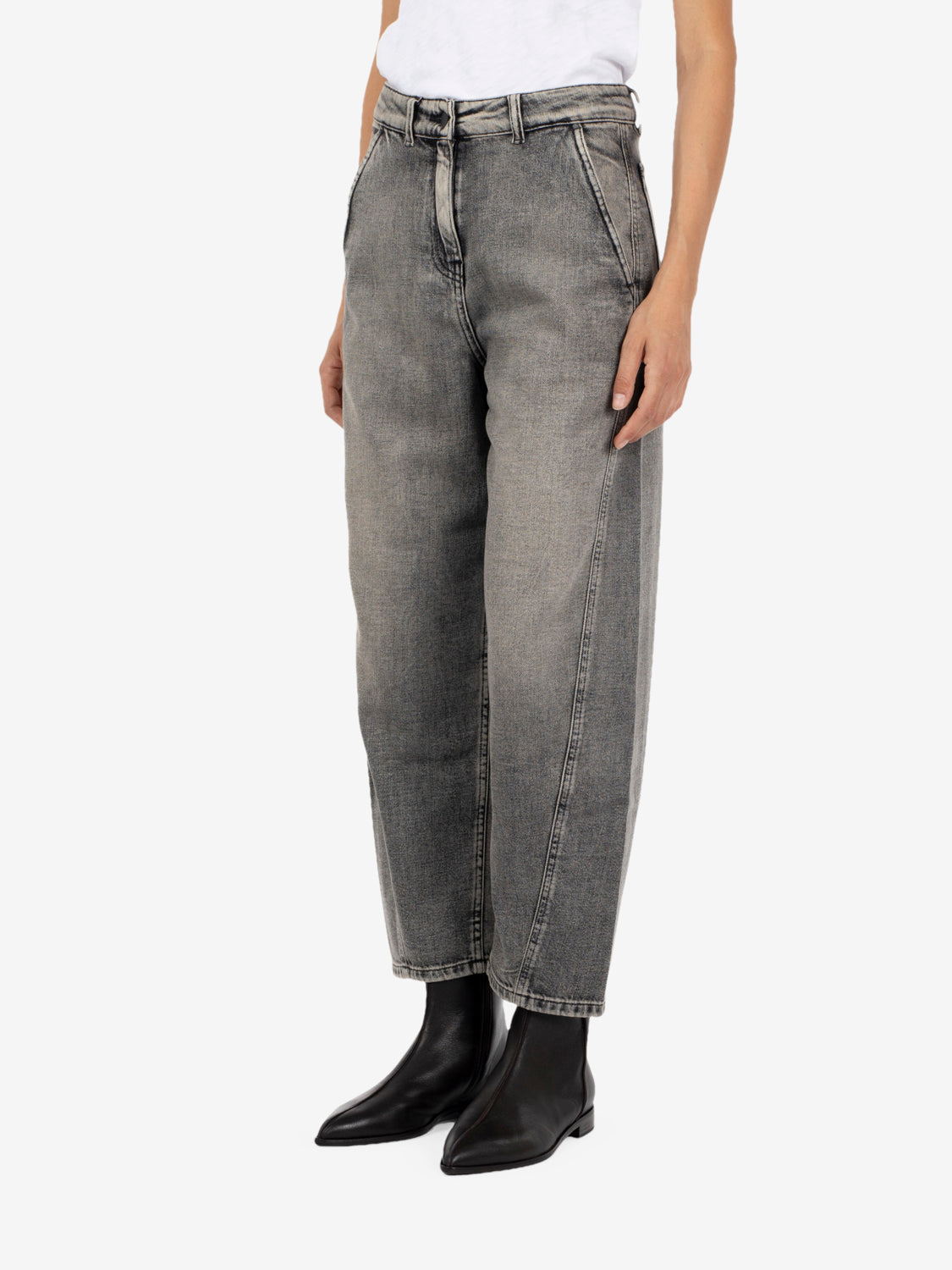 Jeans Logan baloon fit grey