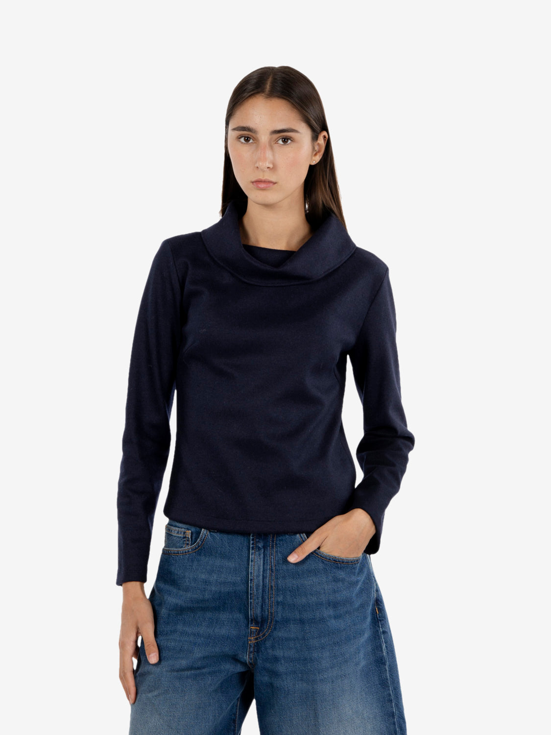 Maglia Kim cashmere notte