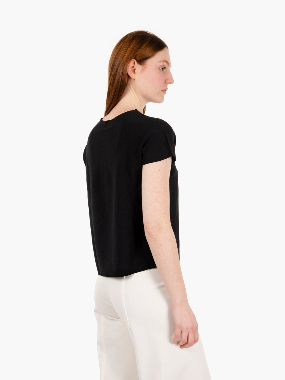 Maglia maniche corte nera