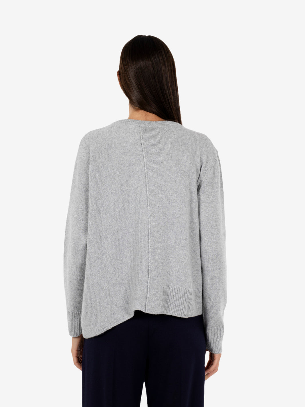 Maglione Annette grigio chiaro melange