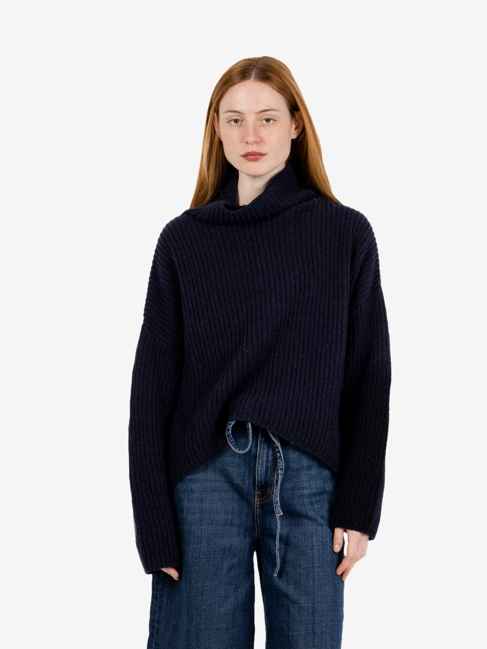Maglione Samira a collo alto notte
