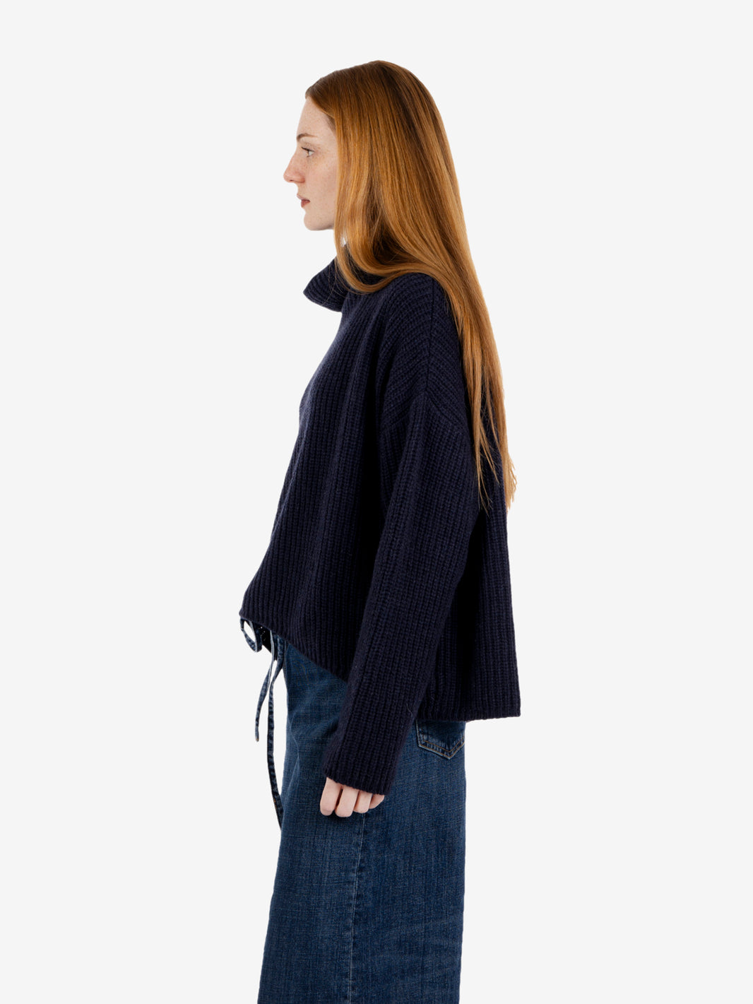 Maglione Samira a collo alto notte