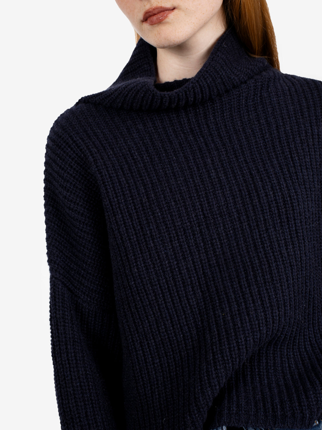 Maglione Samira a collo alto notte