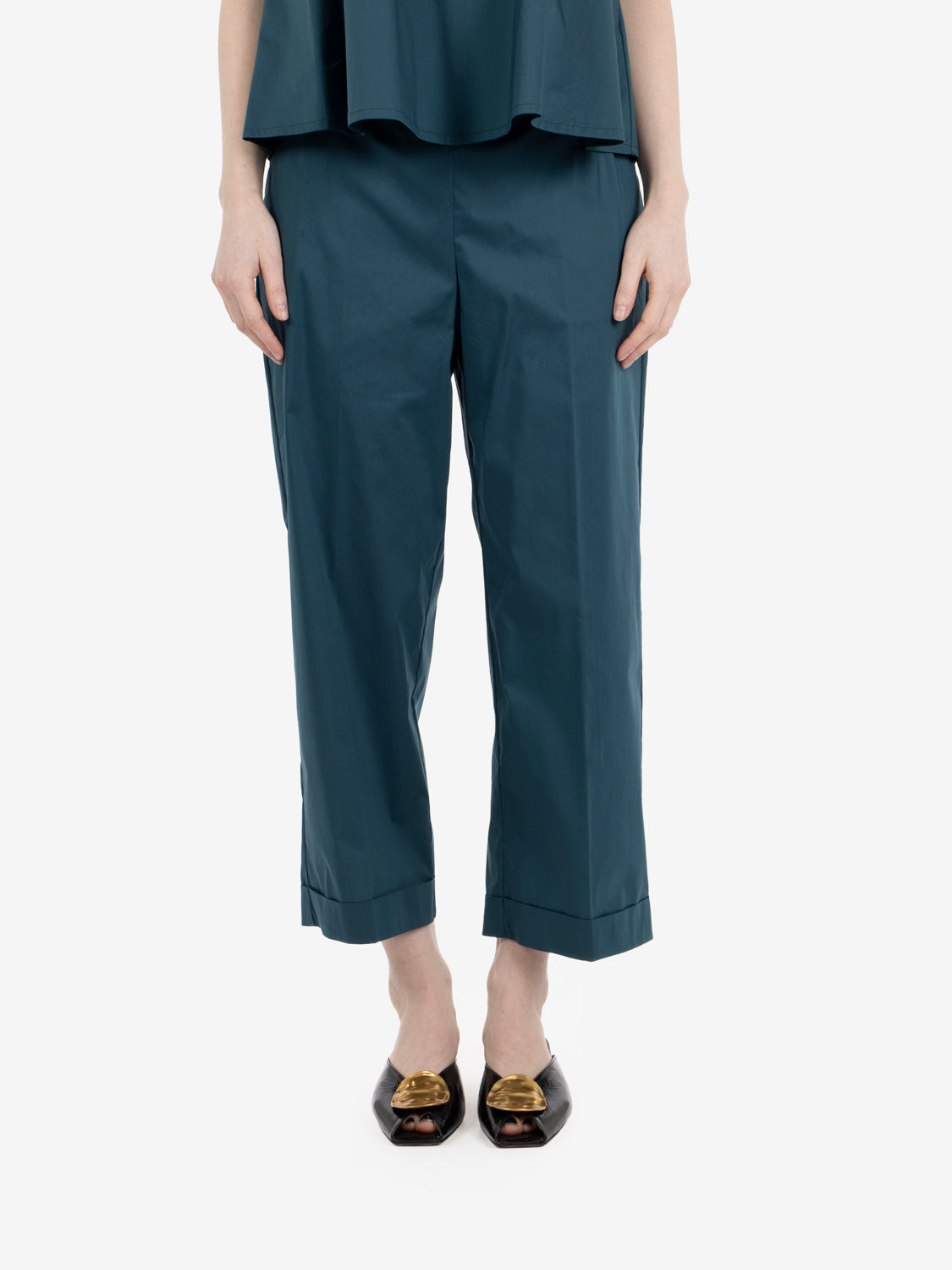Claude eucalyptus trousers