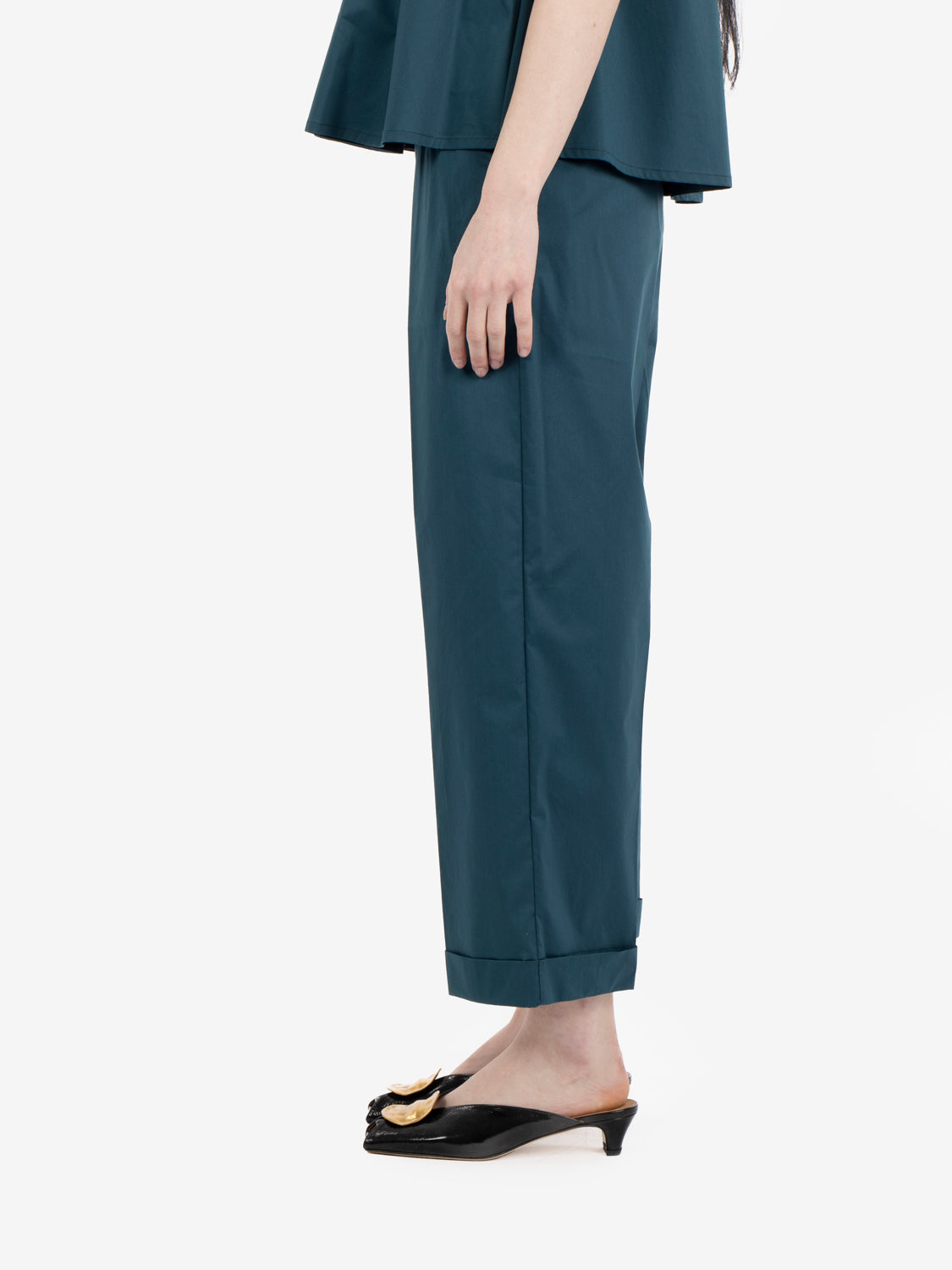 Claude eucalyptus trousers