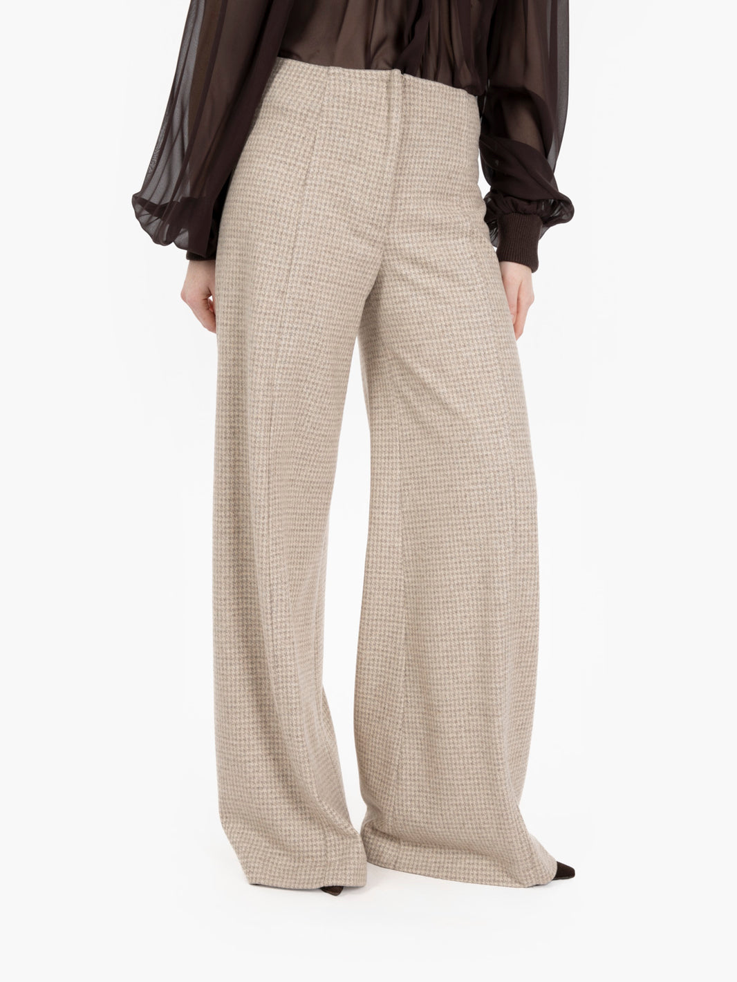 Pantaloni Eric pied de poule