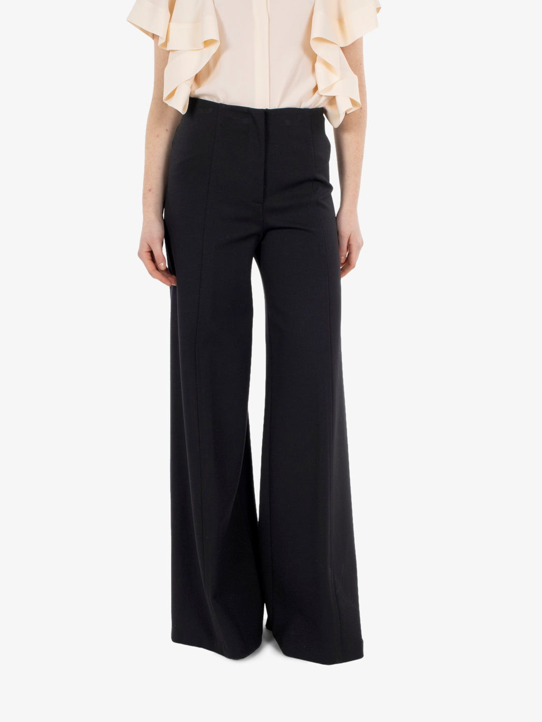 Pantaloni palazzo Eric nero