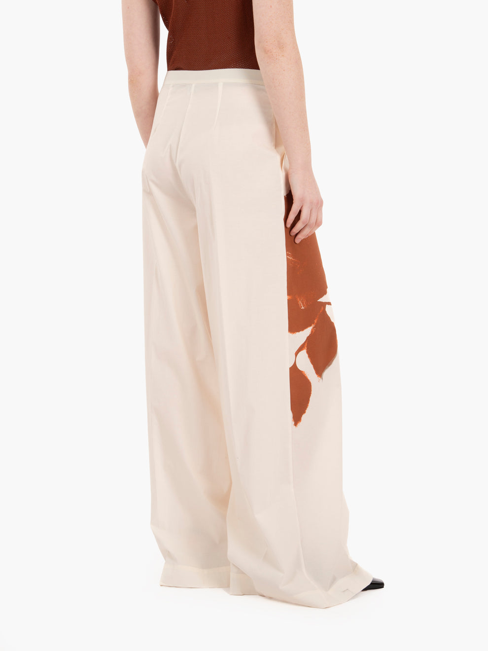 Pantaloni palazzo Ilaria rosa