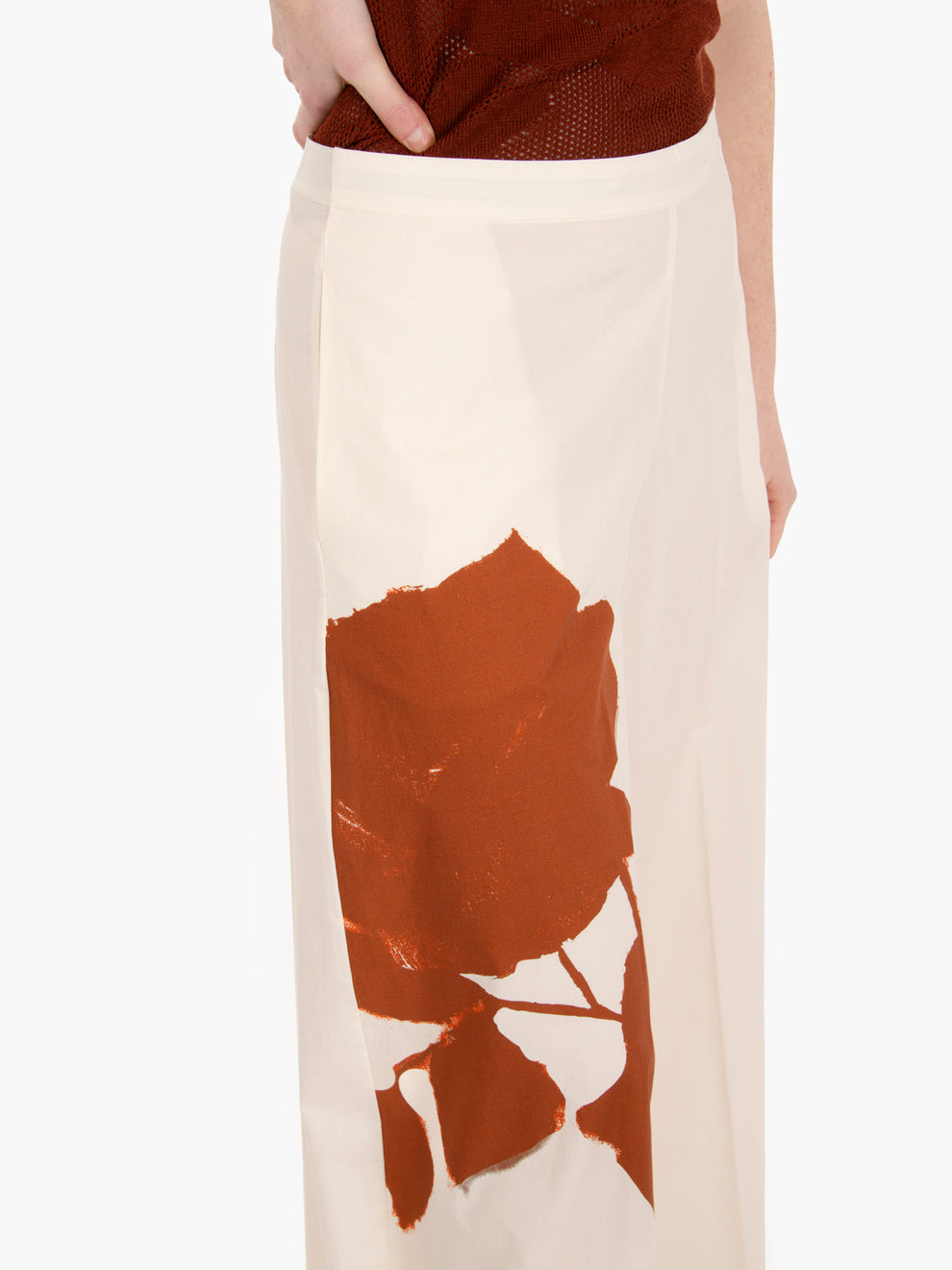 Pantaloni palazzo Ilaria rosa