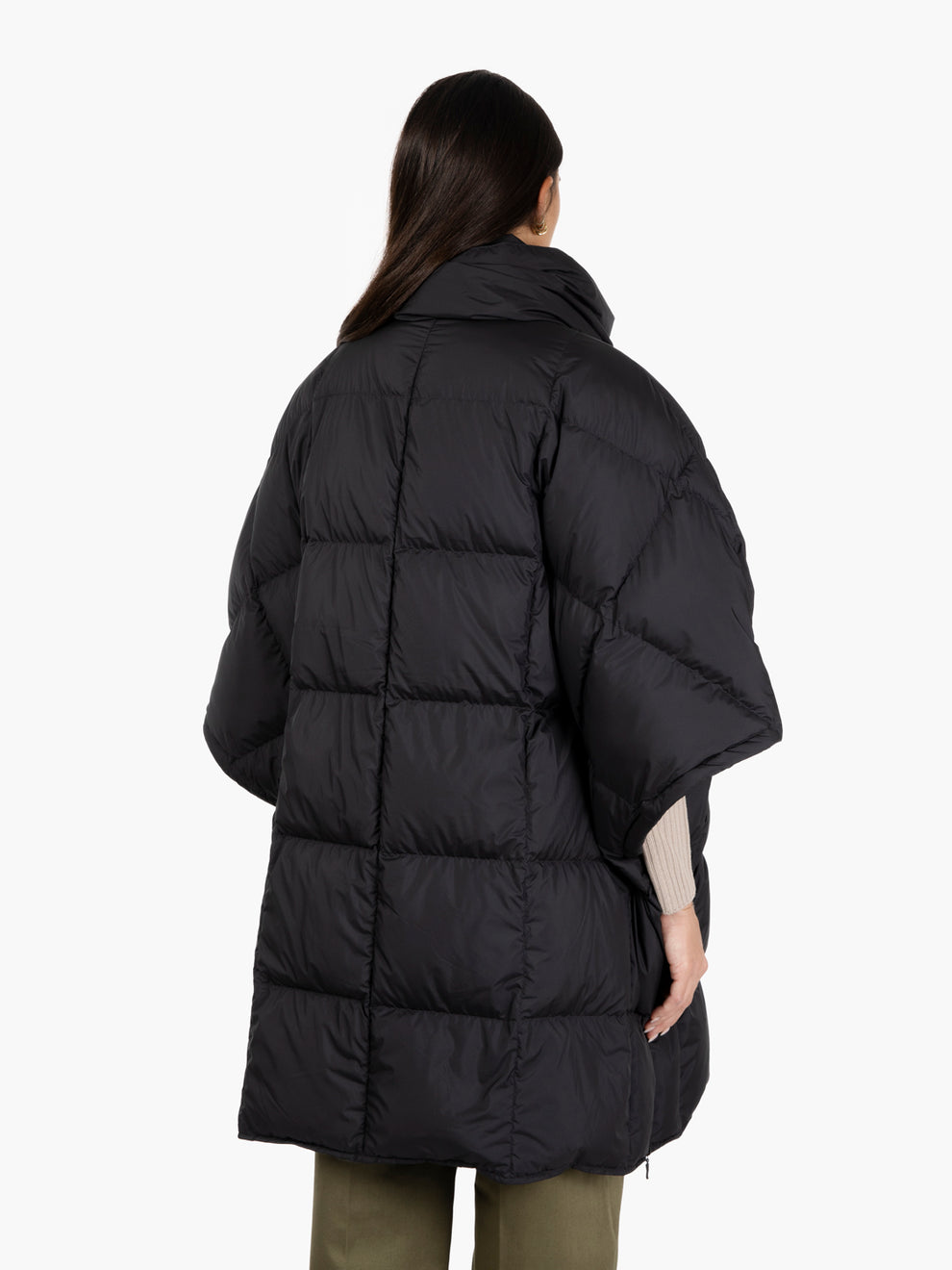 Hood Liviana Conti Piumini Down Jacket Regular Fit