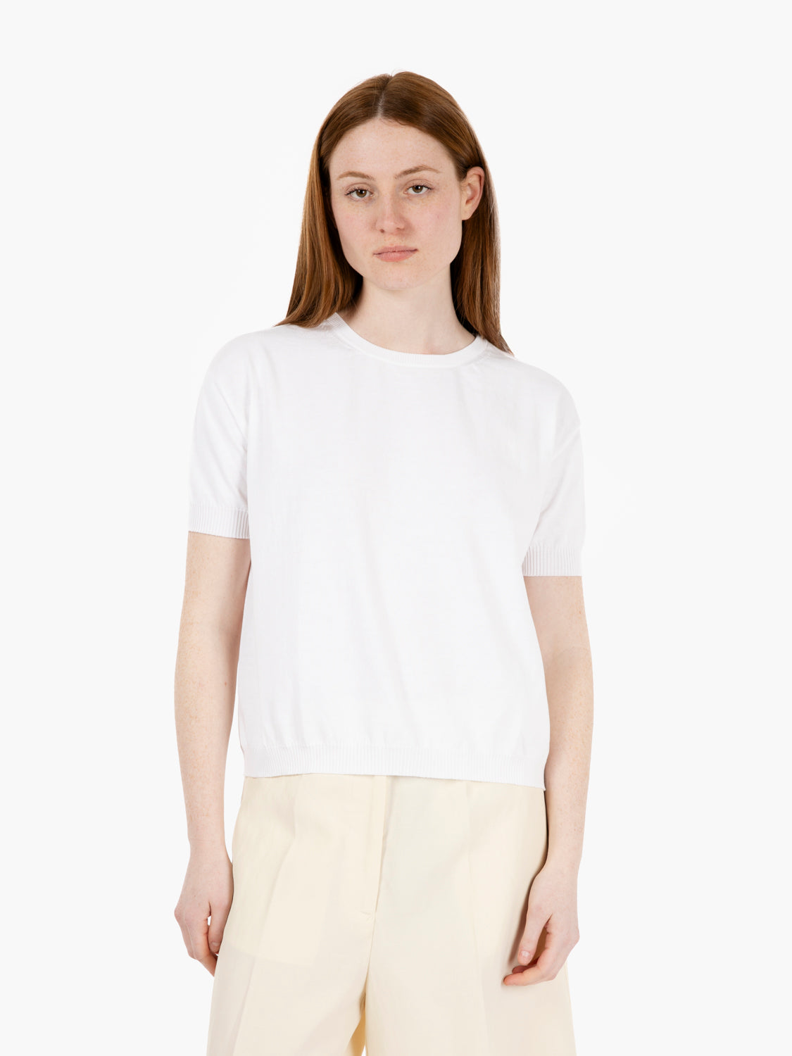 Ember T-shirt in white mesh