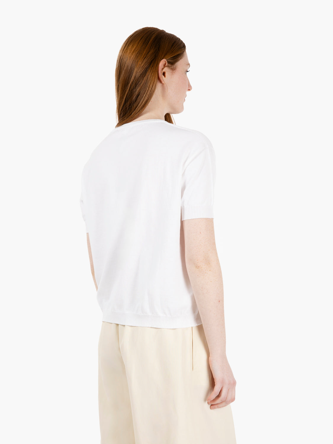 Ember T-shirt in white mesh