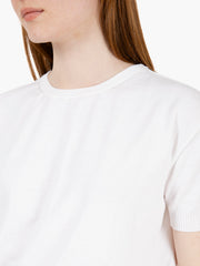 LIVIANA CONTI - T-shirt Ember in maglia bianco