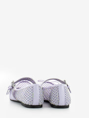 LOAFER - Ballerina Misty con strass lilla