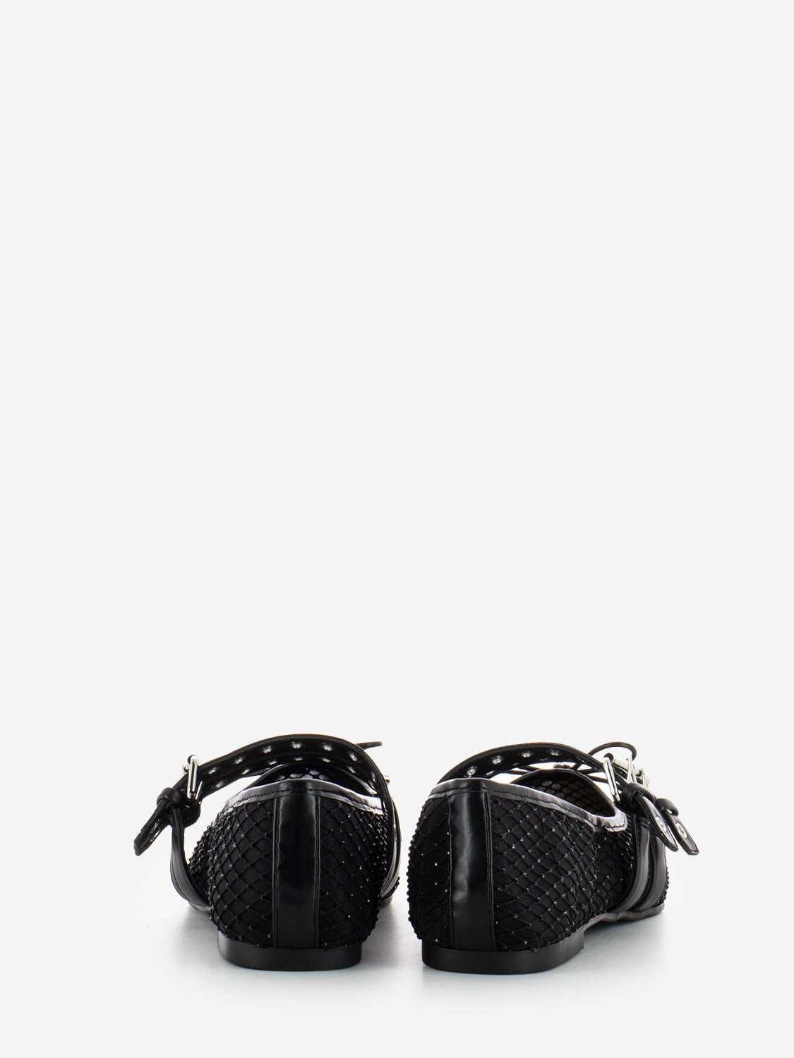 Ballerine Misty con strass nero