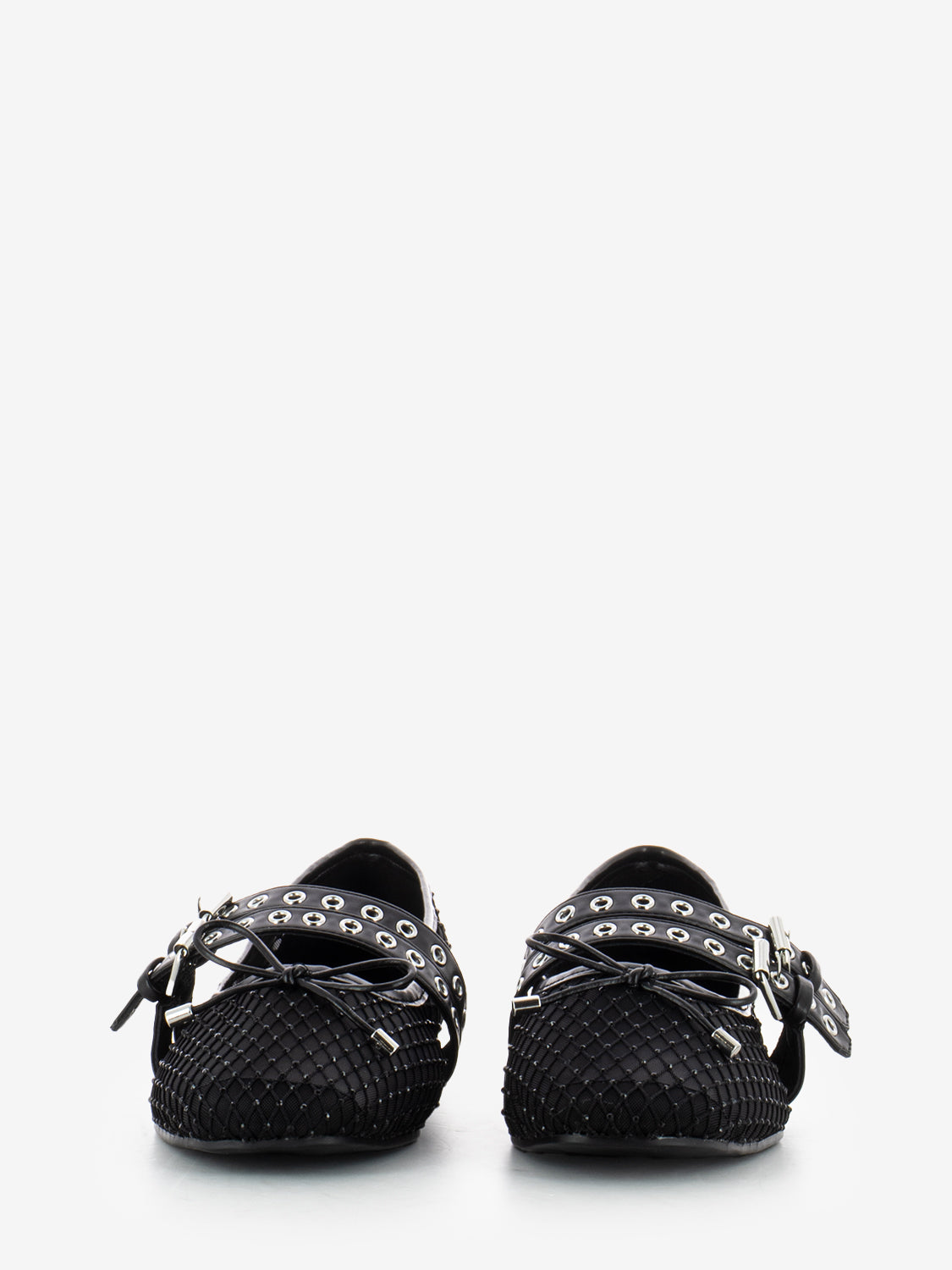 Ballerine Misty con strass nero