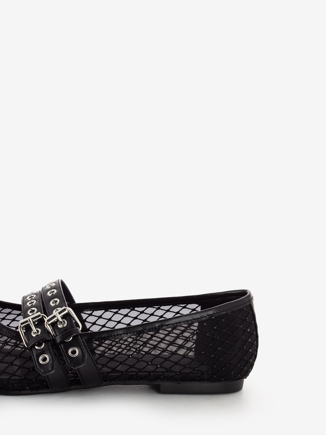 Ballerine Misty con strass nero