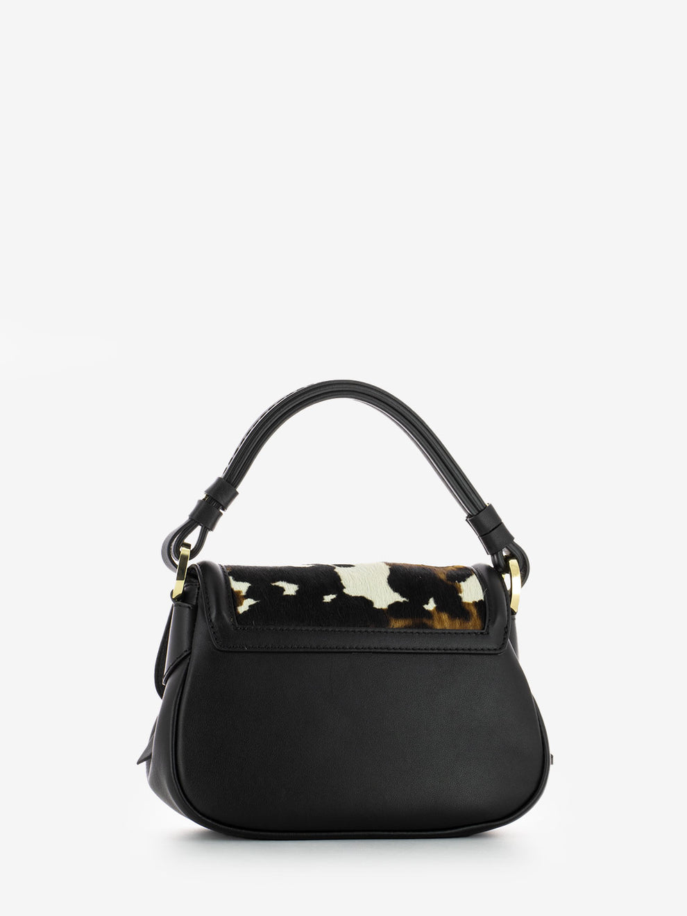 Borsa Clea in pelle e cavallino mucca
