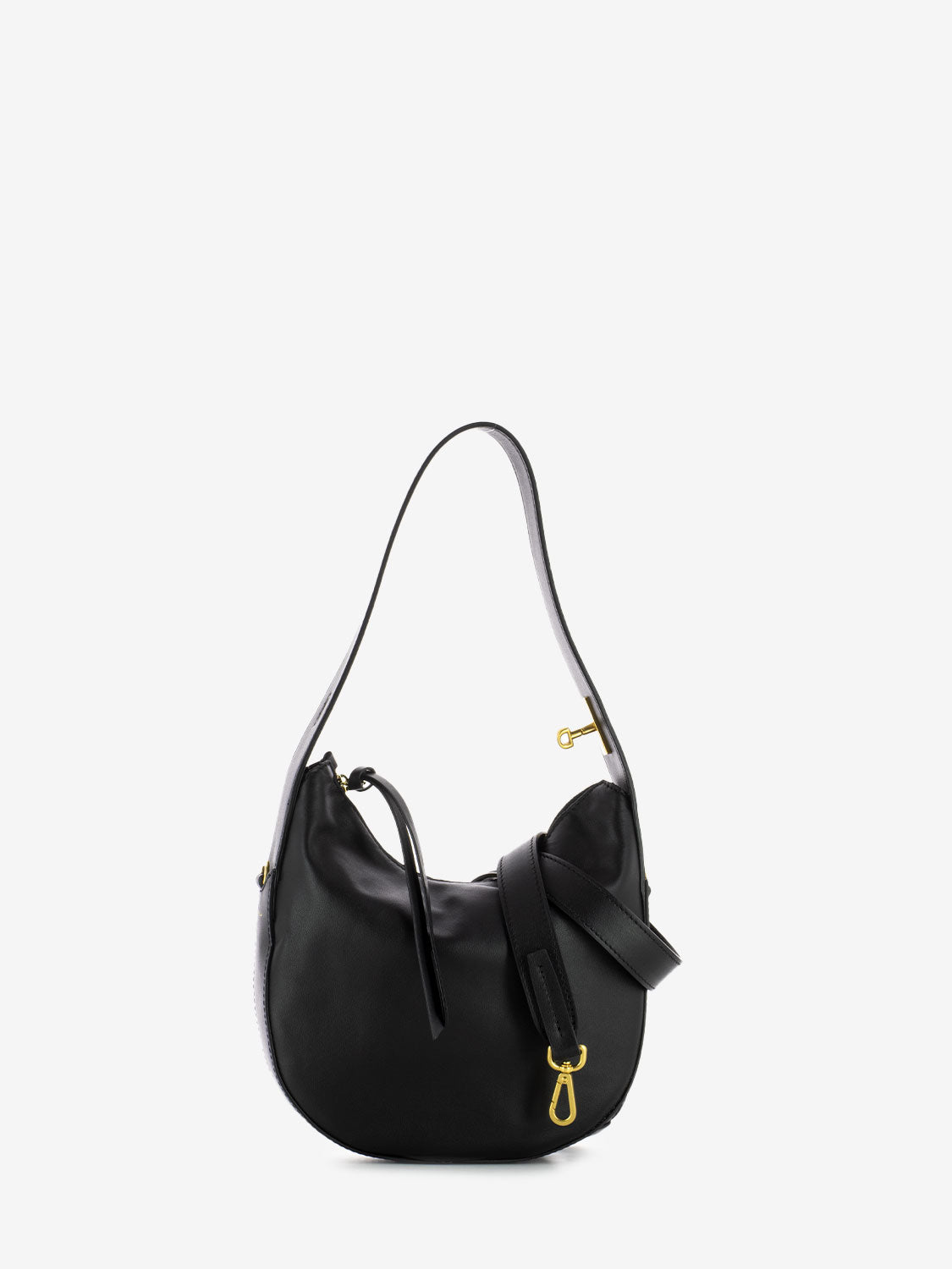 Borsa Cloe in pelle nera