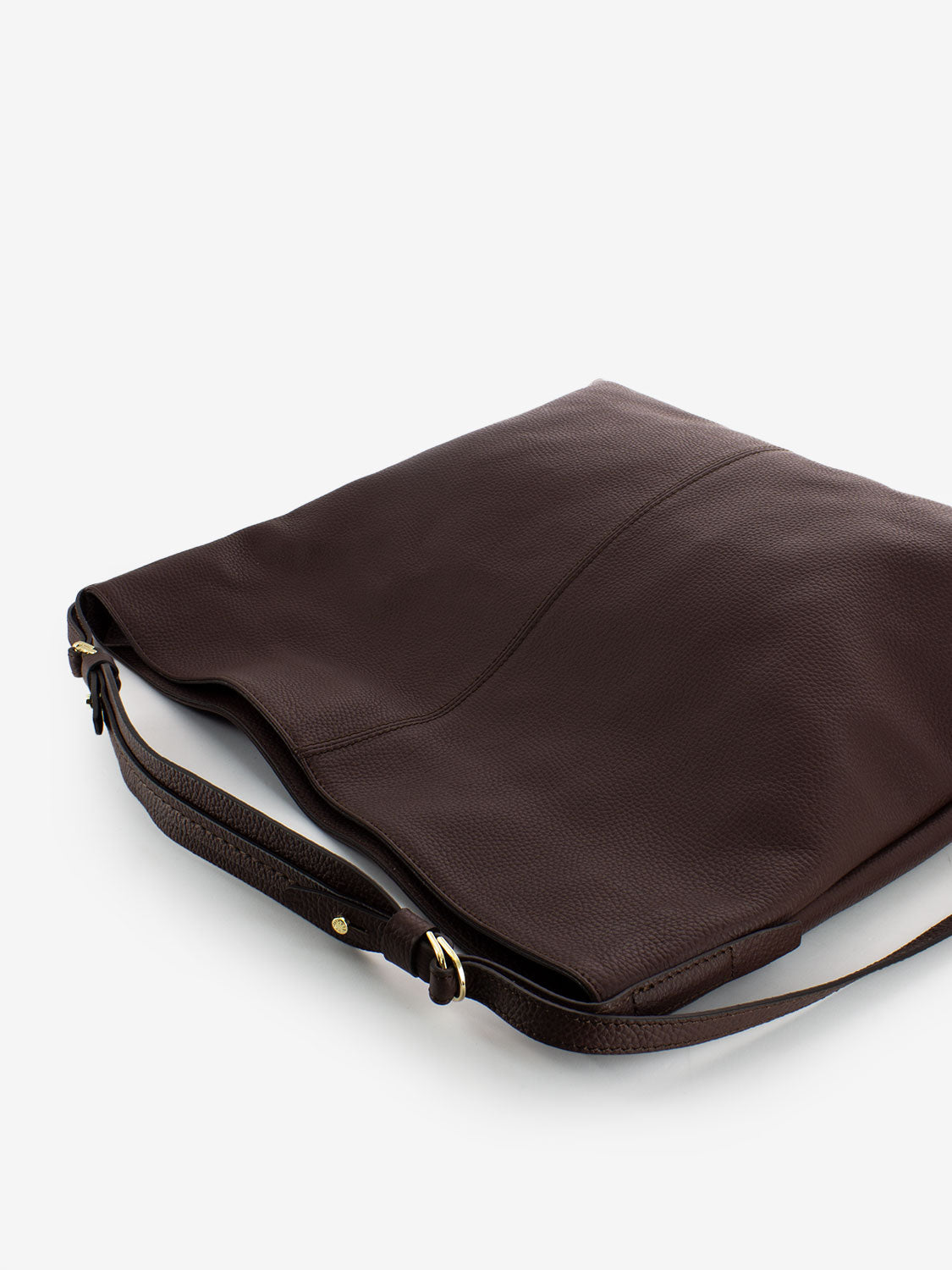 Borsa Giorgia in pelle cioccolato