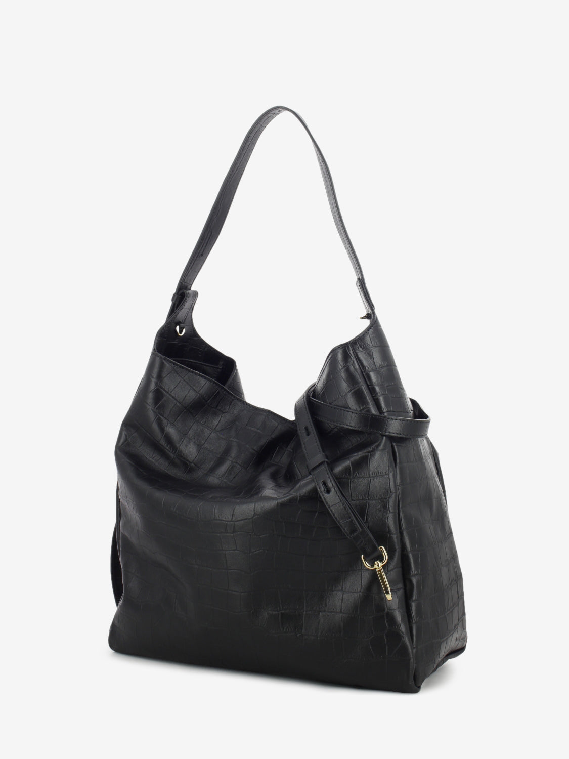 LEATHER BAG COL. BLACK 1.3098CC.EVA.BLACK