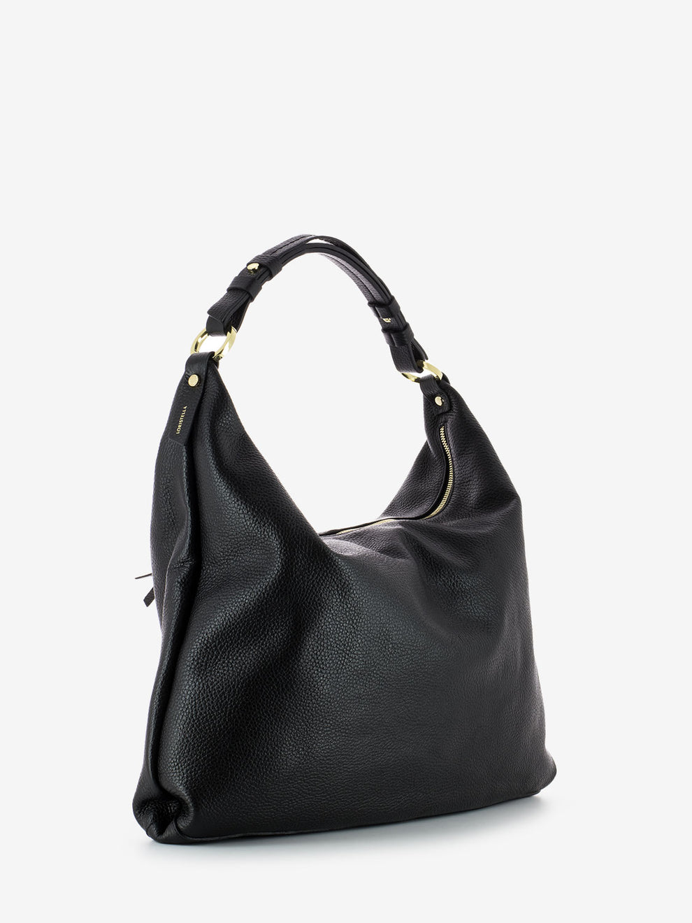 Jasmin black leather bag