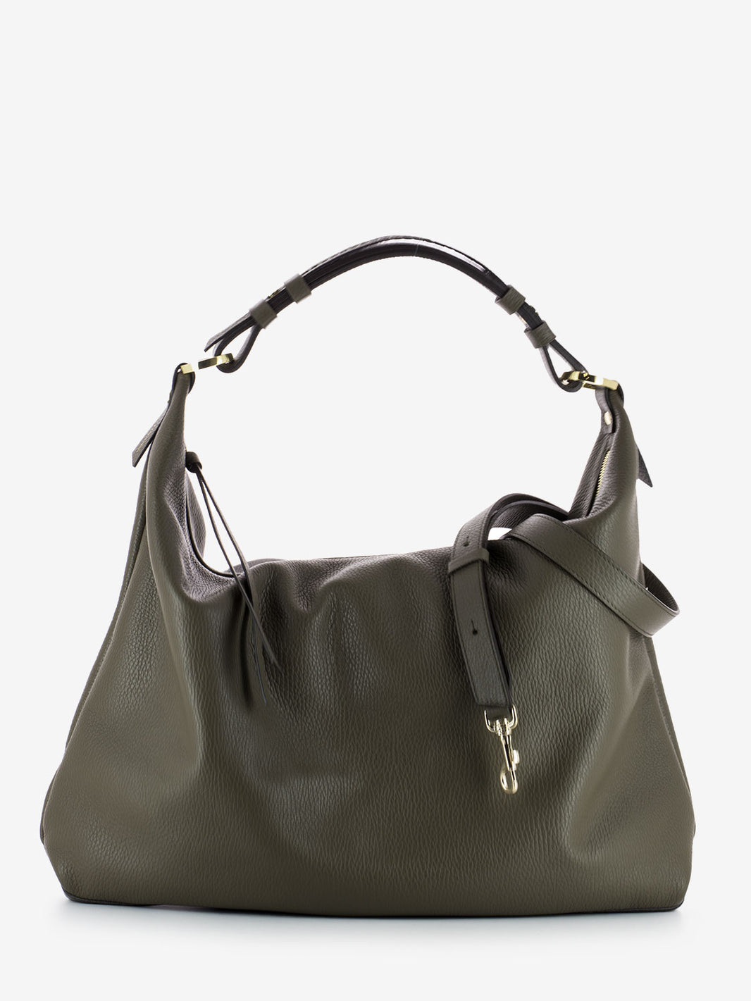 Jasmin Green Leather Bag