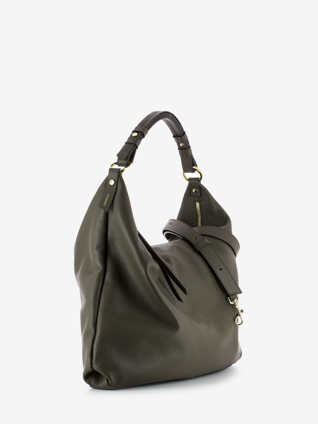 Jasmin Green Leather Bag