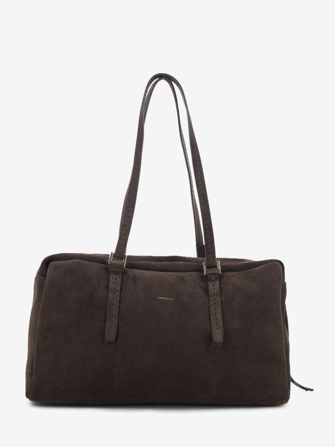 CHOCOLATE SUEDE LEATHER BAG 1.3174CA.DAF.CIOCCOL