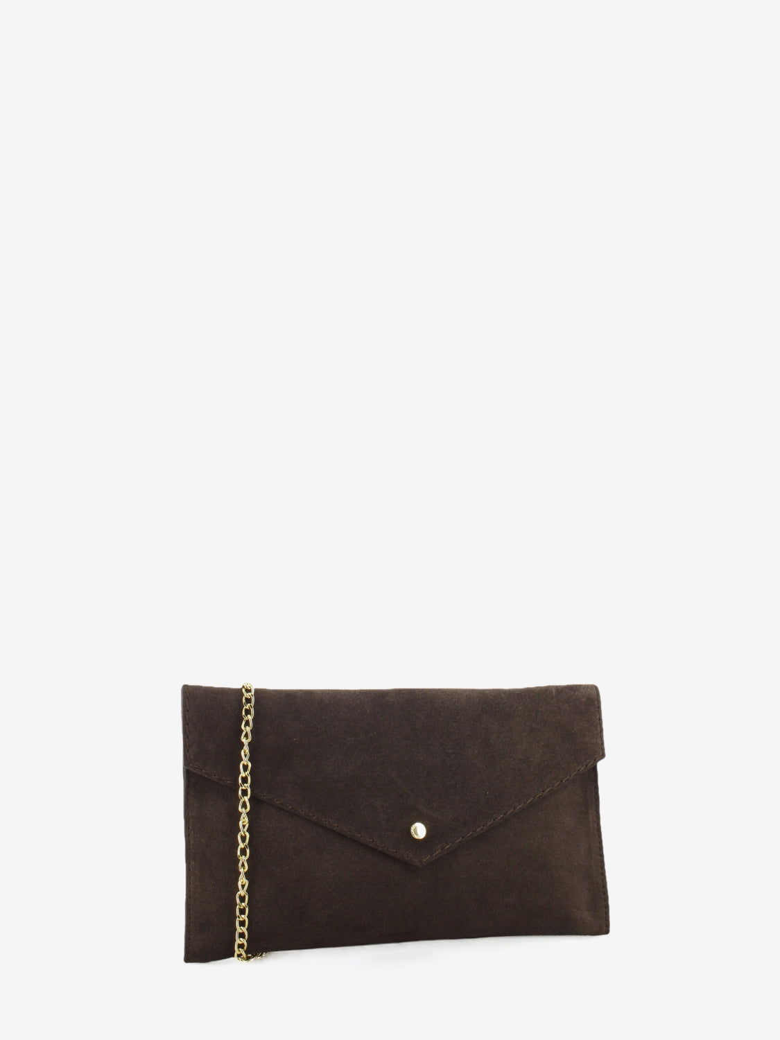 CHOCOLATE SUEDE LEATHER BAG 1.3174CA.DAF.CIOCCOL