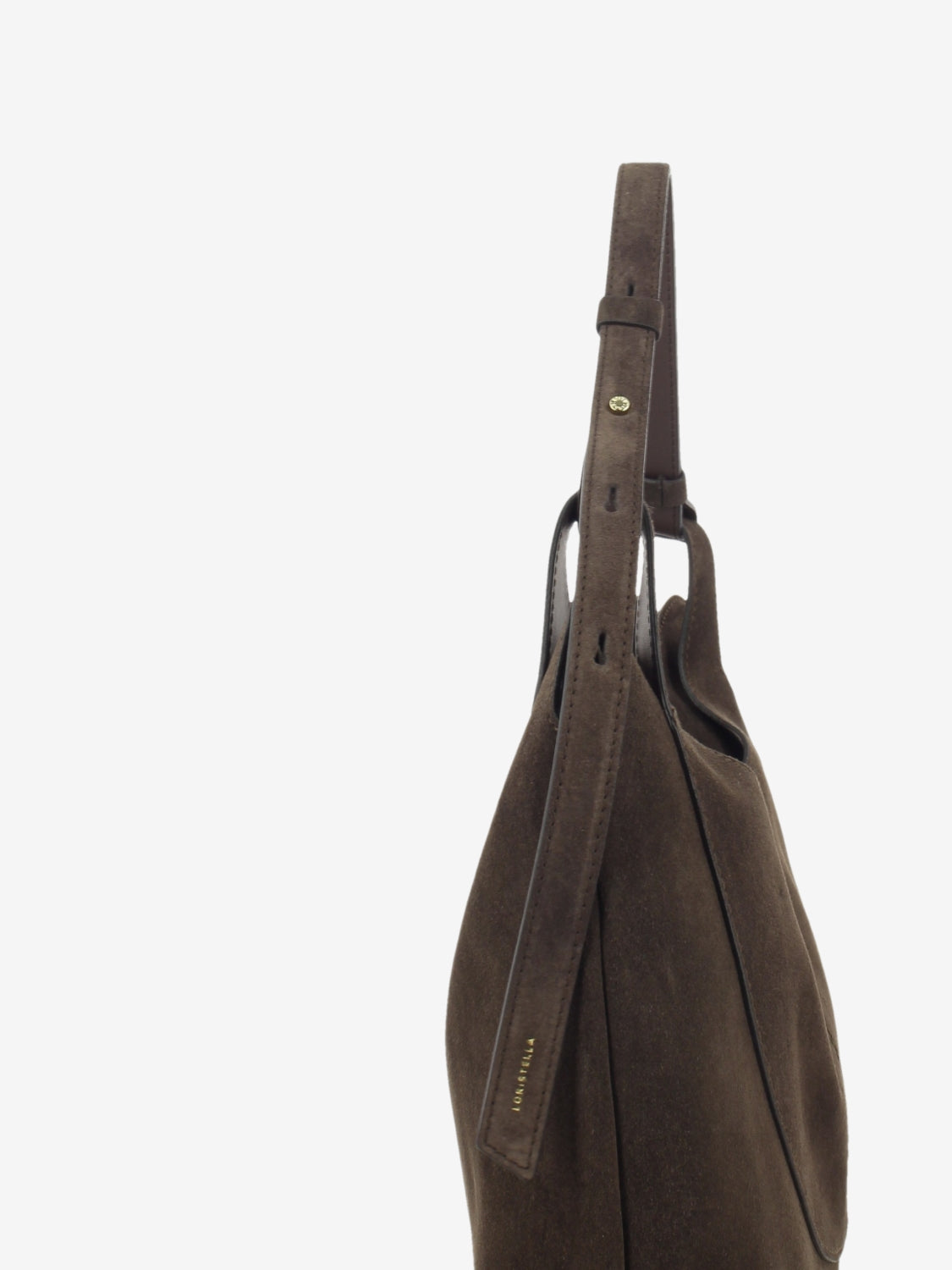 CHOCOLATE SUEDE LEATHER BAG 1.3137CA.MAR.CIOCCOL
