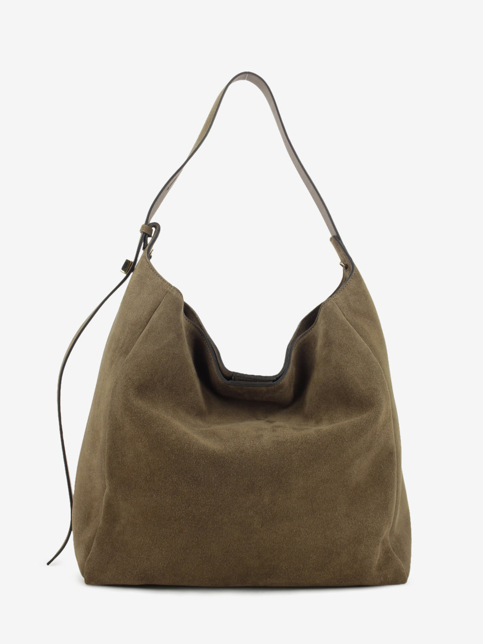 SUEDE LEATHER BAG COL. TAUPE 1.3098CA.EVA.TAUPE