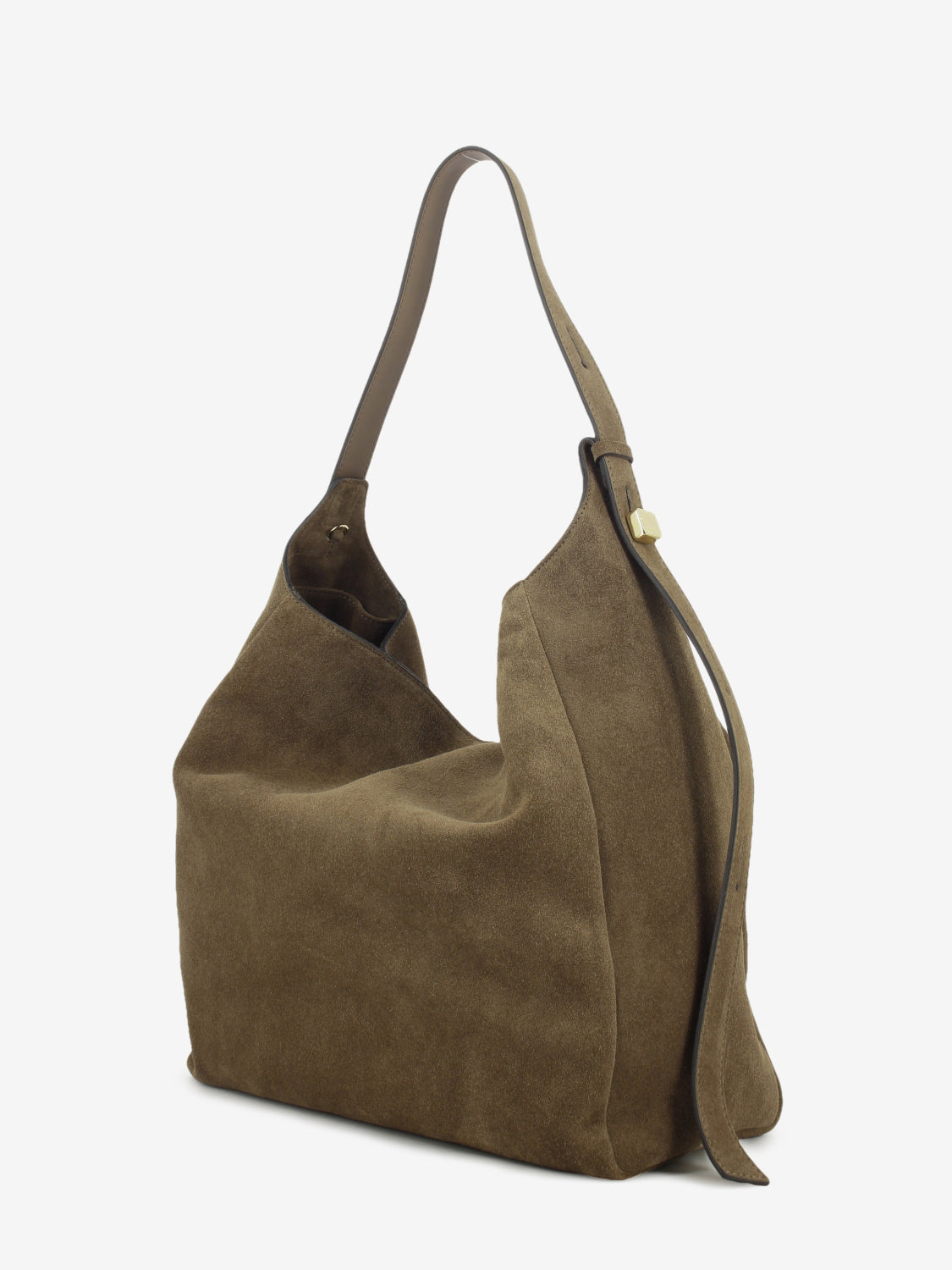 SUEDE LEATHER BAG COL. TAUPE 1.3098CA.EVA.TAUPE