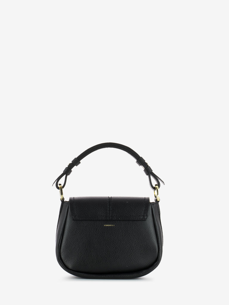 LORISTELLA - Borsa in pelle small Cecilia nero