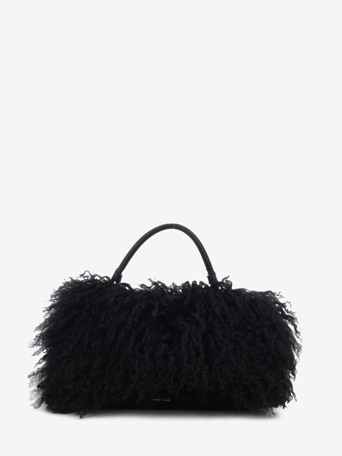 LAMB FUR BAG COL. BLACK 1.2737PL.KEND.NERO
