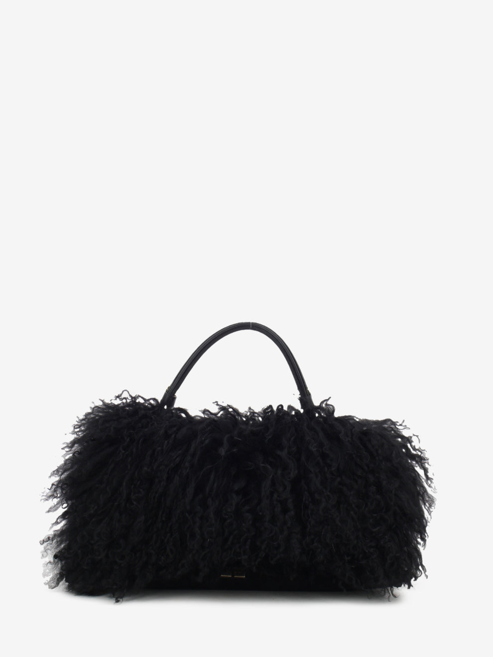 LAMB FUR BAG COL. BLACK 1.2737PL.KEND.NERO