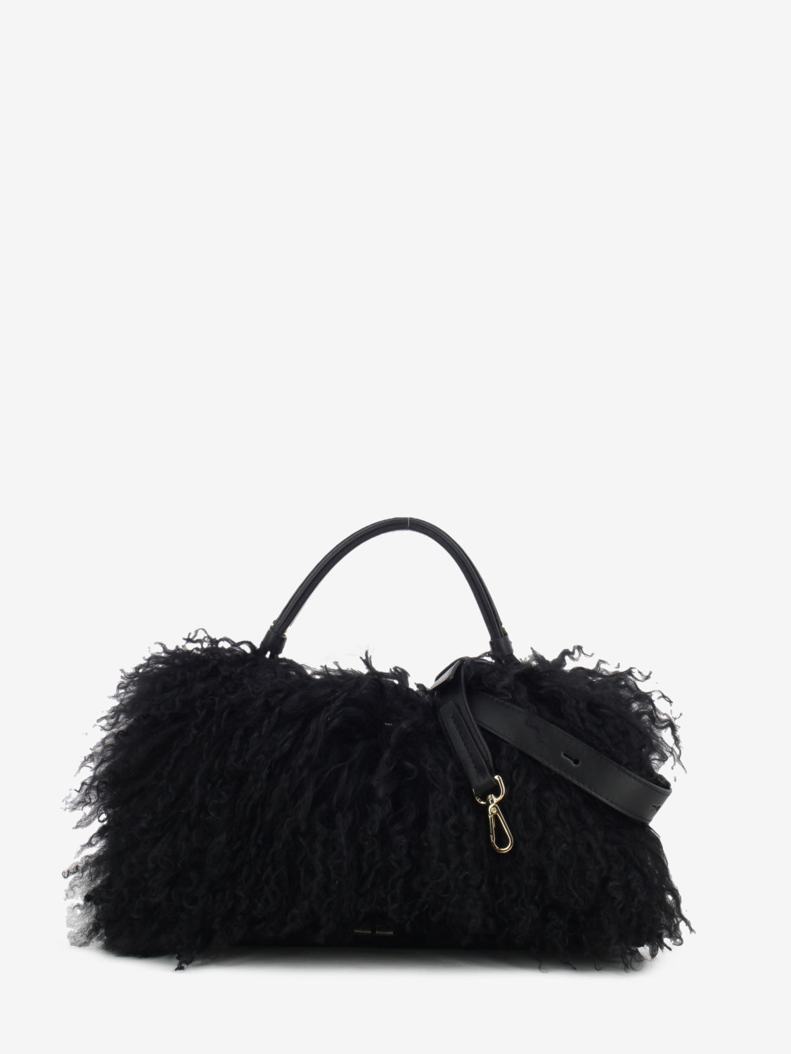 LAMB FUR BAG COL. BLACK 1.2737PL.KEND.NERO