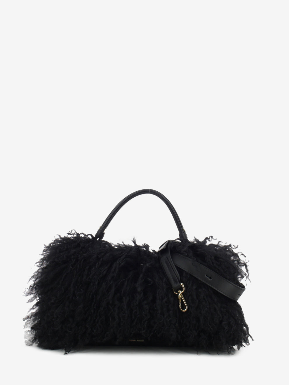 LAMB FUR BAG COL. BLACK 1.2737PL.KEND.NERO