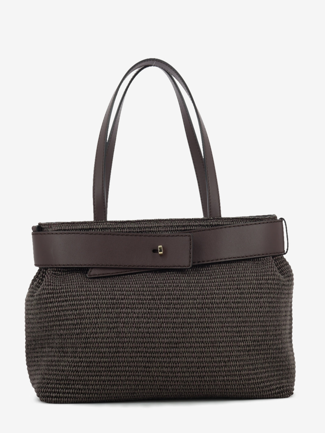 Borsa in rafia cioccolato