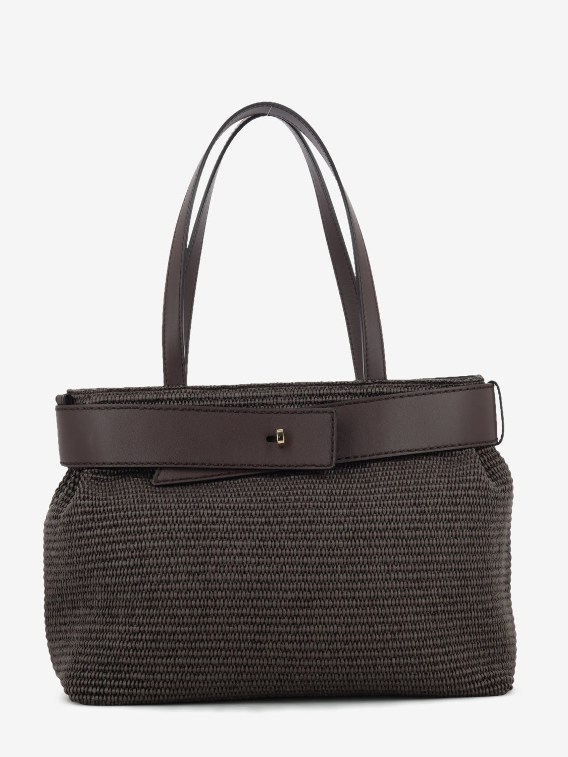 STRAW BAG CHOCOLATE/COCOA 1.3039P-GIADA_CIO/CA