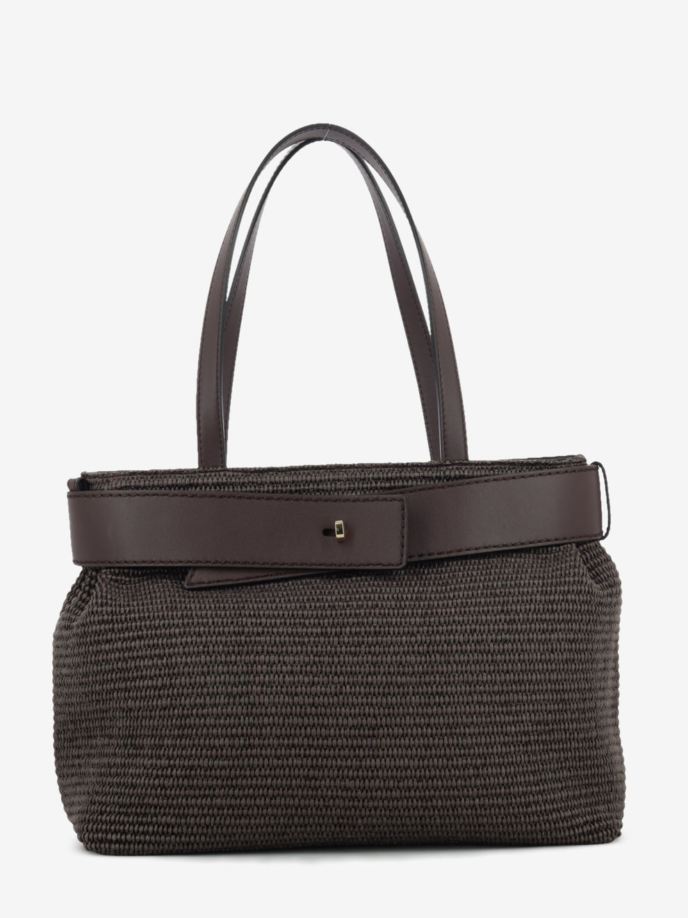 STRAW BAG CHOCOLATE/COCOA 1.3039P-GIADA_CIO/CA
