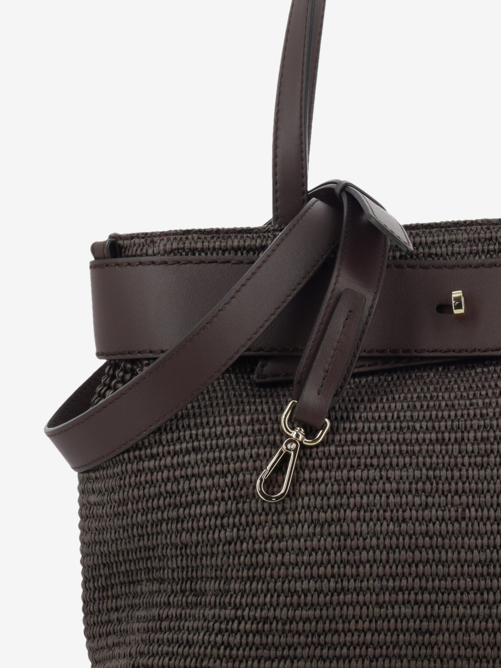 STRAW BAG CHOCOLATE/COCOA 1.3039P-GIADA_CIO/CA