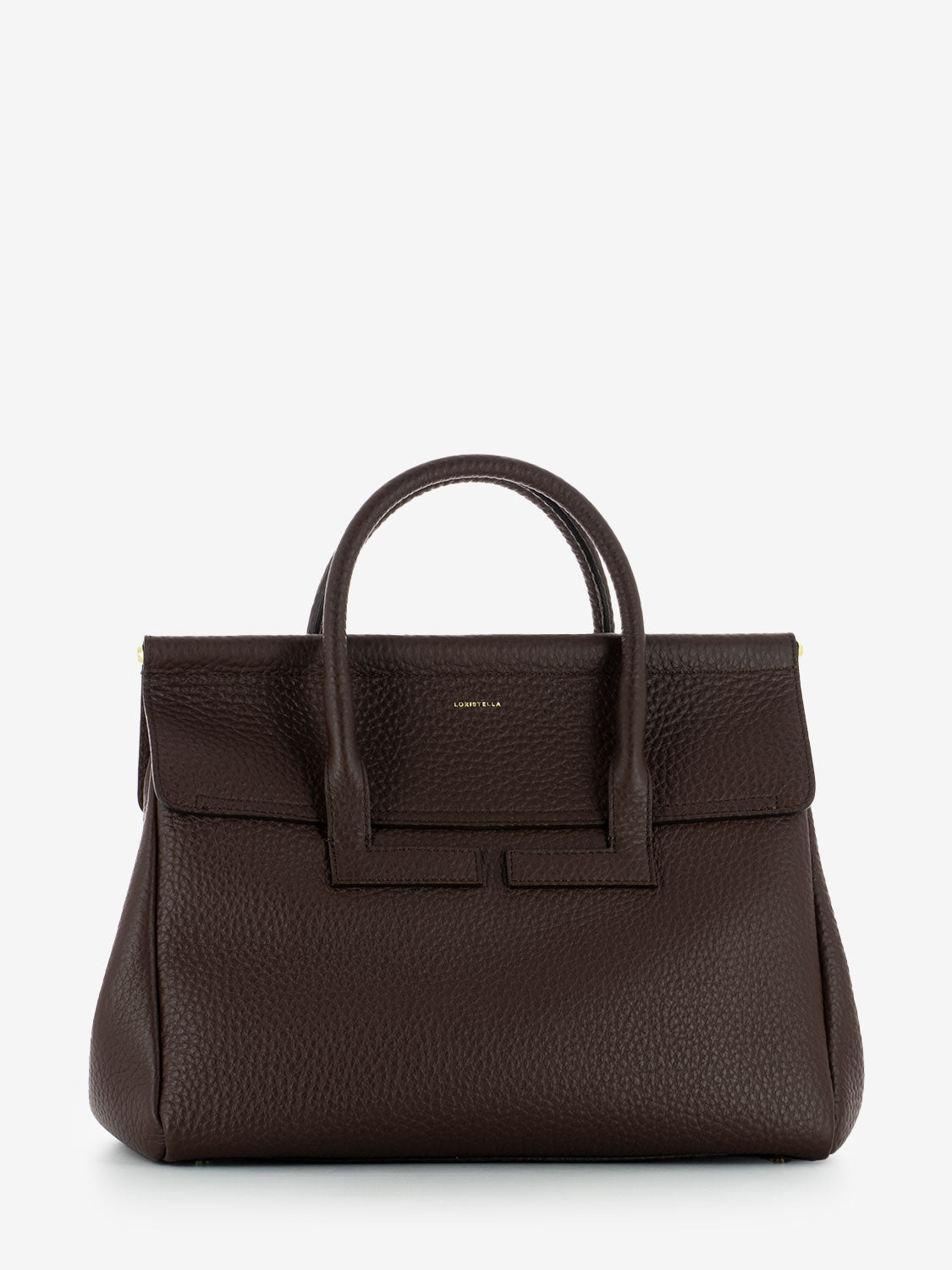 Borsa Isabella in pelle cioccolato