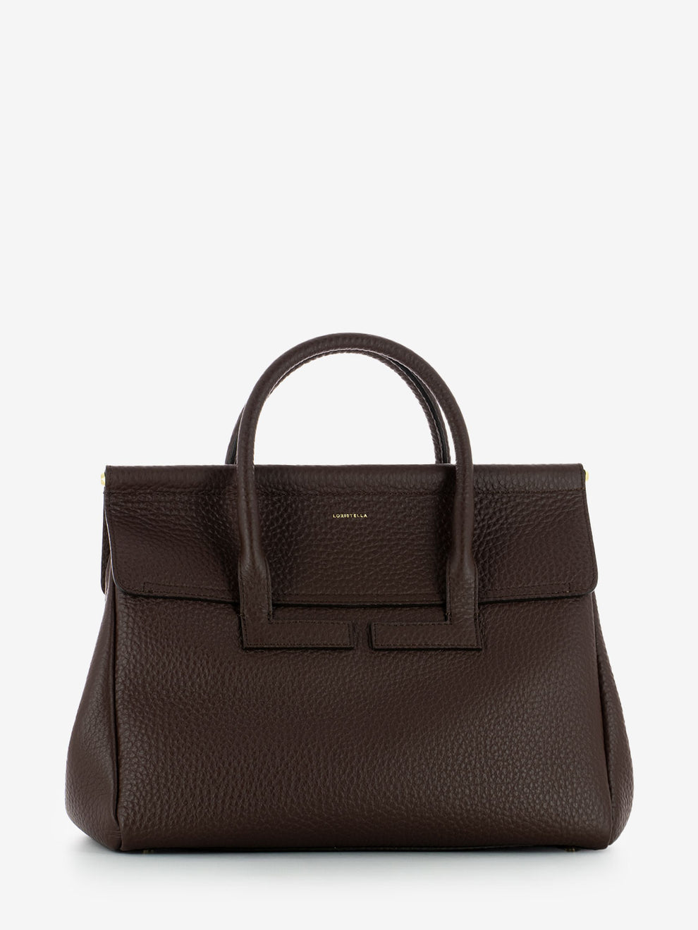 Borsa Isabella in pelle cioccolato