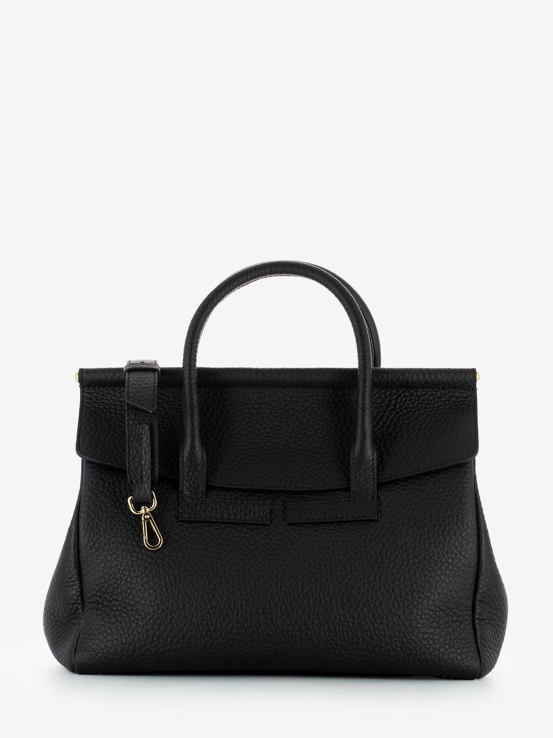 Borsa Isabella in pelle nera