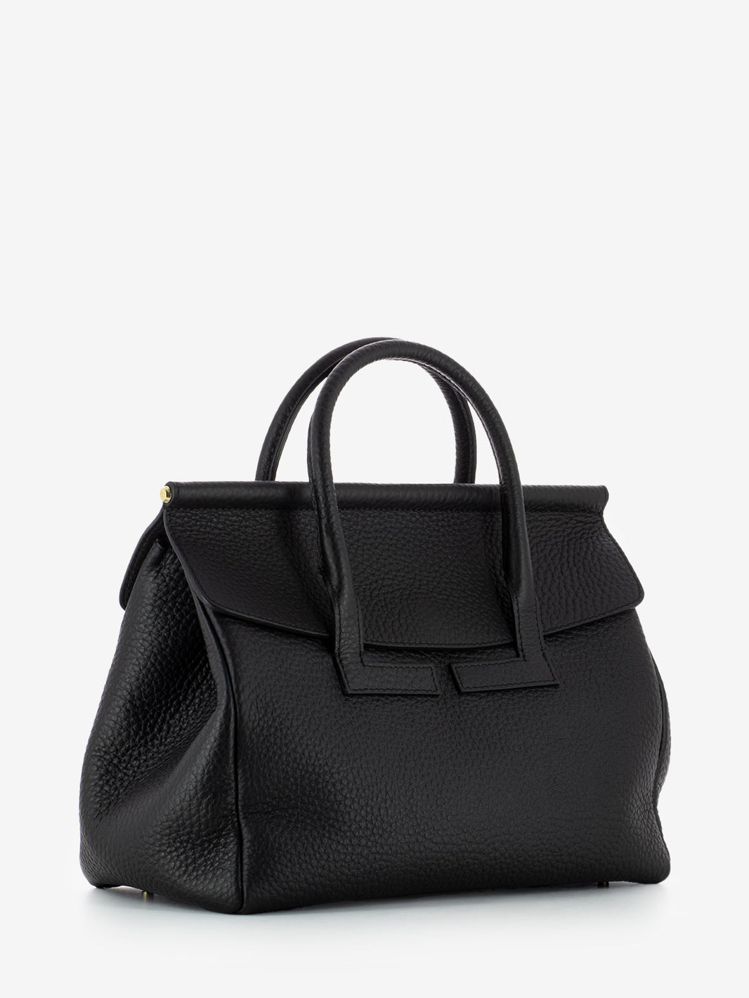 Borsa Isabella in pelle nera