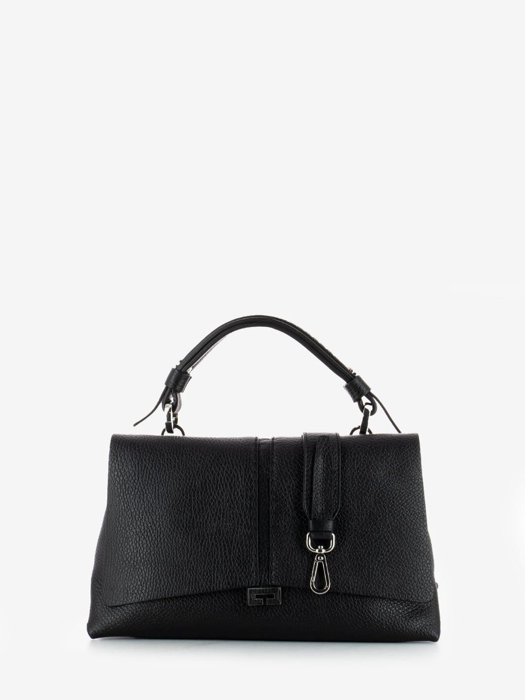 Kendall Black Leather Crossbody Bag