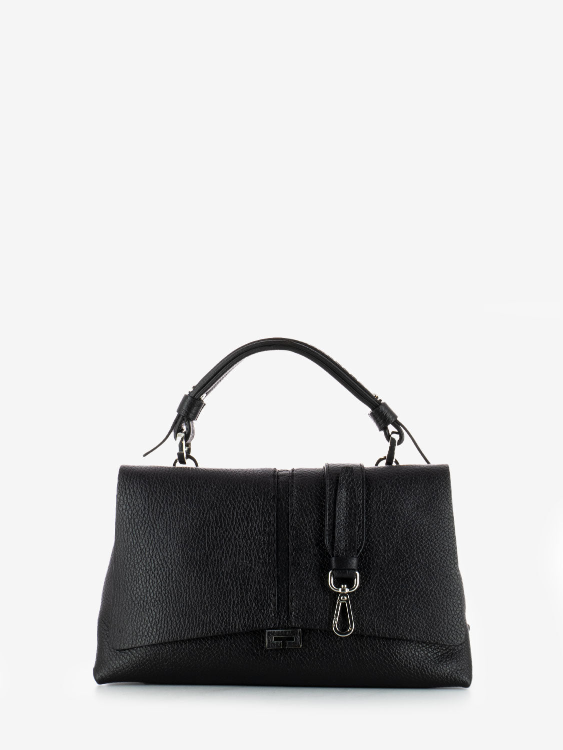 Kendall Black Leather Crossbody Bag